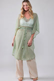 Urban Daizy Urban Daizy Drawstring Waist Shimmer Sheer Poncho - Little Miss Muffin Children & Home