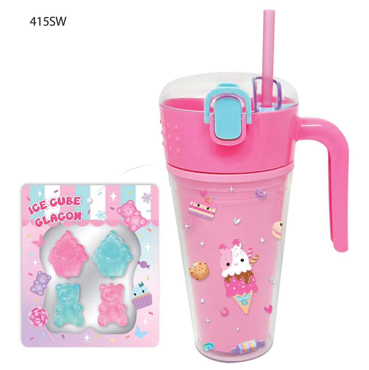 Hot Focus Sweets Sip N' Snack 2 in 1 - Little Miss Muffin Children & Home