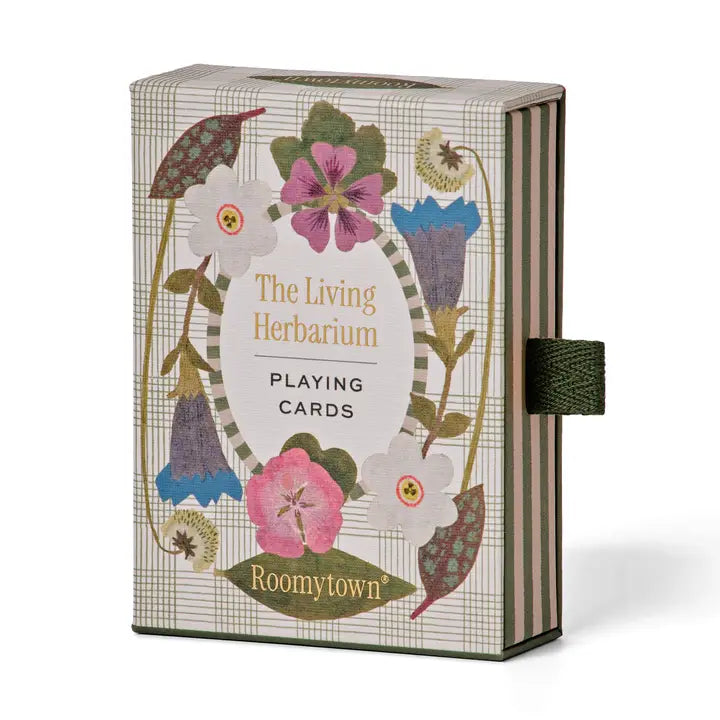 Roomytown The Living Herbarium Single Deck Playing Cards - Little Miss Muffin Children & Home