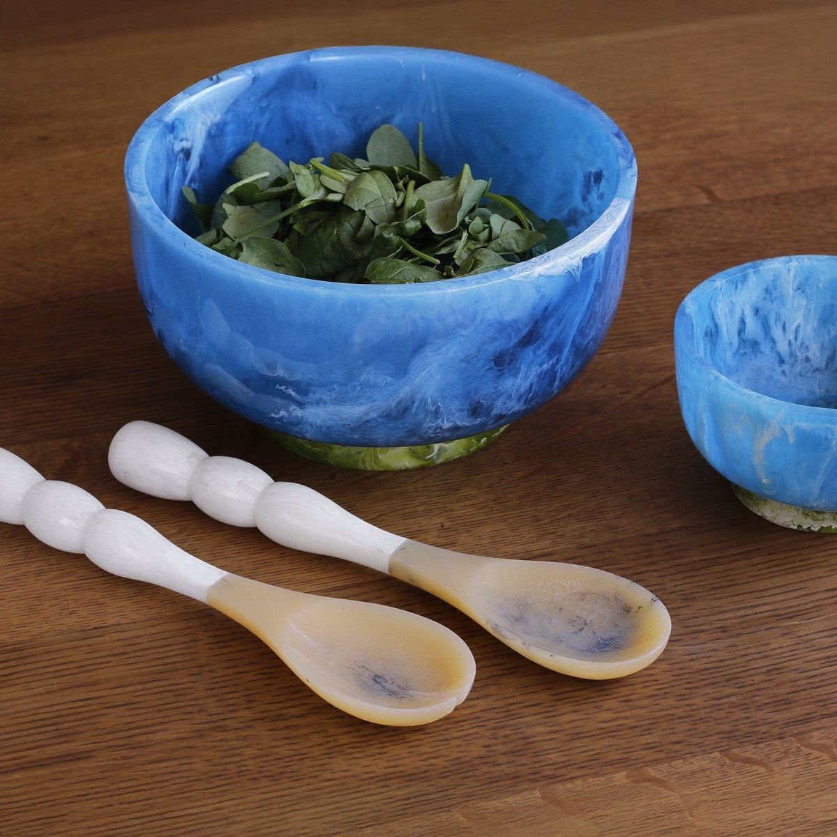 Beatriz Ball Beatriz Ball Vida Resin Rio Large Bowl with Base, Blue and Green - Little Miss Muffin Children & Home