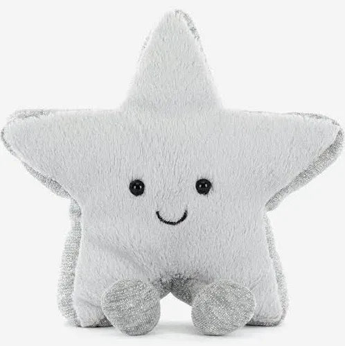Jellycat Jellycat Amuseables Silver Star (2026) - Little Miss Muffin Children & Home