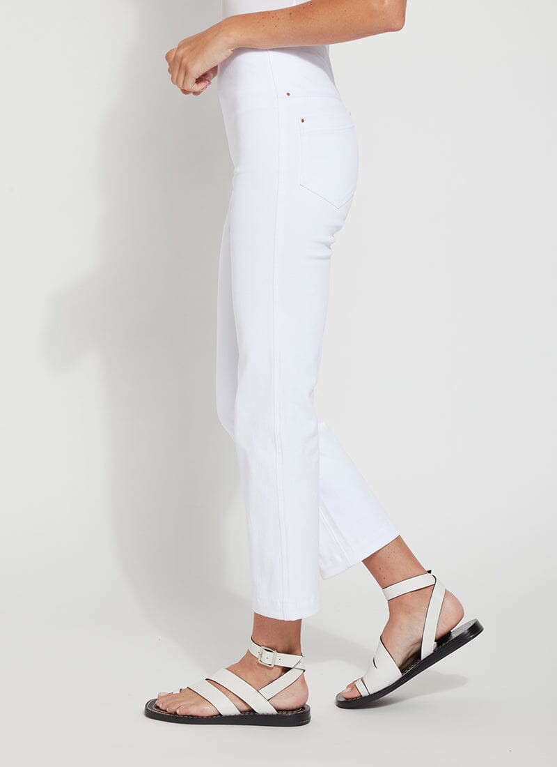 Lysse Lysse Ankle Denim Baby Bootcut in White - Little Miss Muffin Children & Home