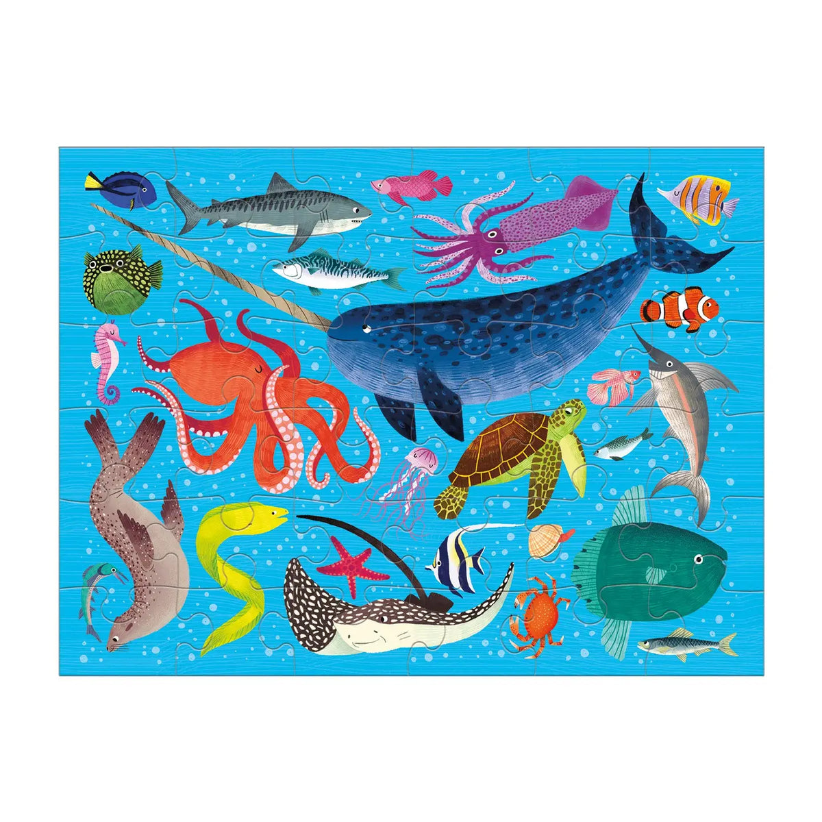 Chronicle Books Ocean Life Puzzle To Go - Little Miss Muffin Children & Home
