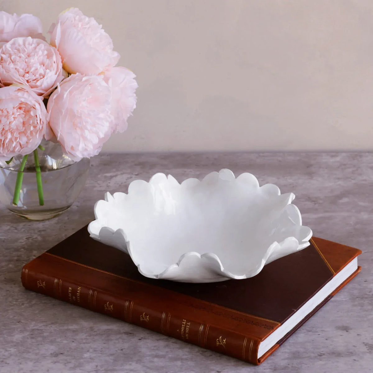 Beatriz Ball Vida Colette Medium White Bowl - Little Miss Muffin Children & Home