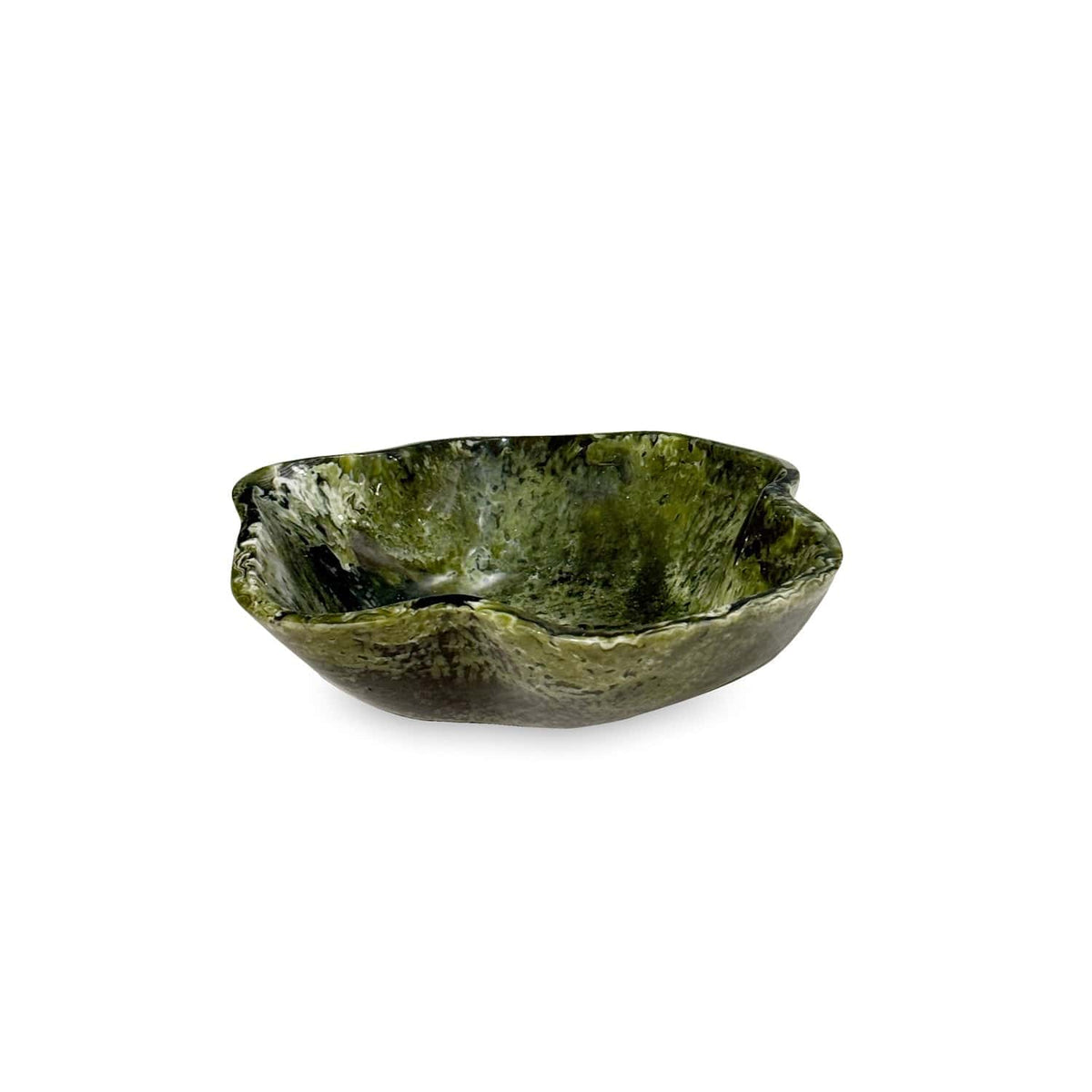Beatriz Ball Resin Malachite Mini Green Bowl - Little Miss Muffin Children & Home