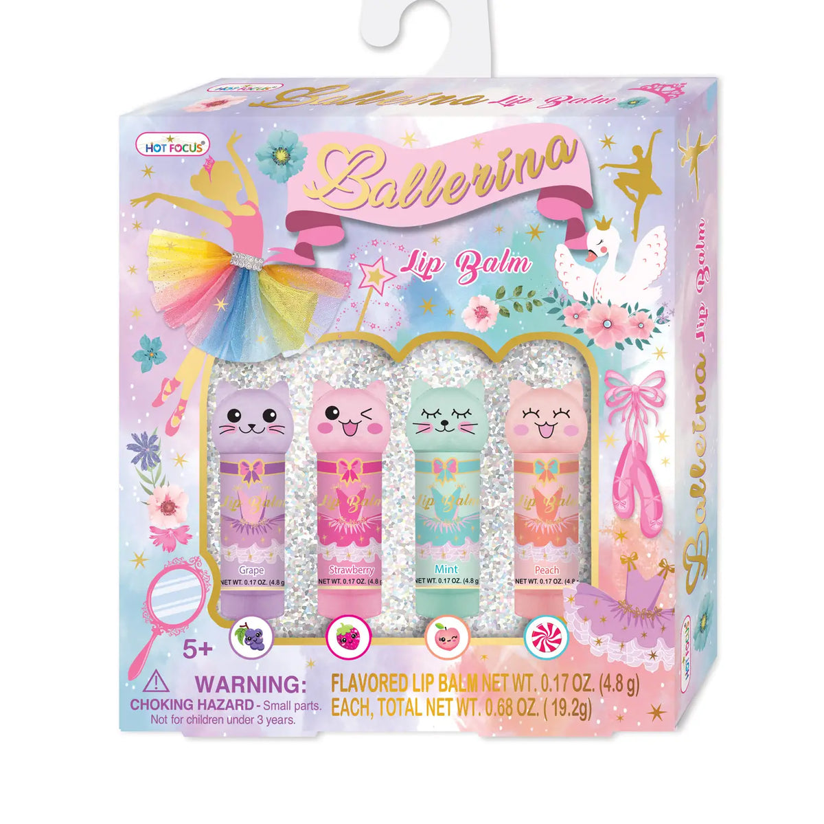 Hot Focus Ballerina Lip Balm - Little Miss Muffin Children & Home
