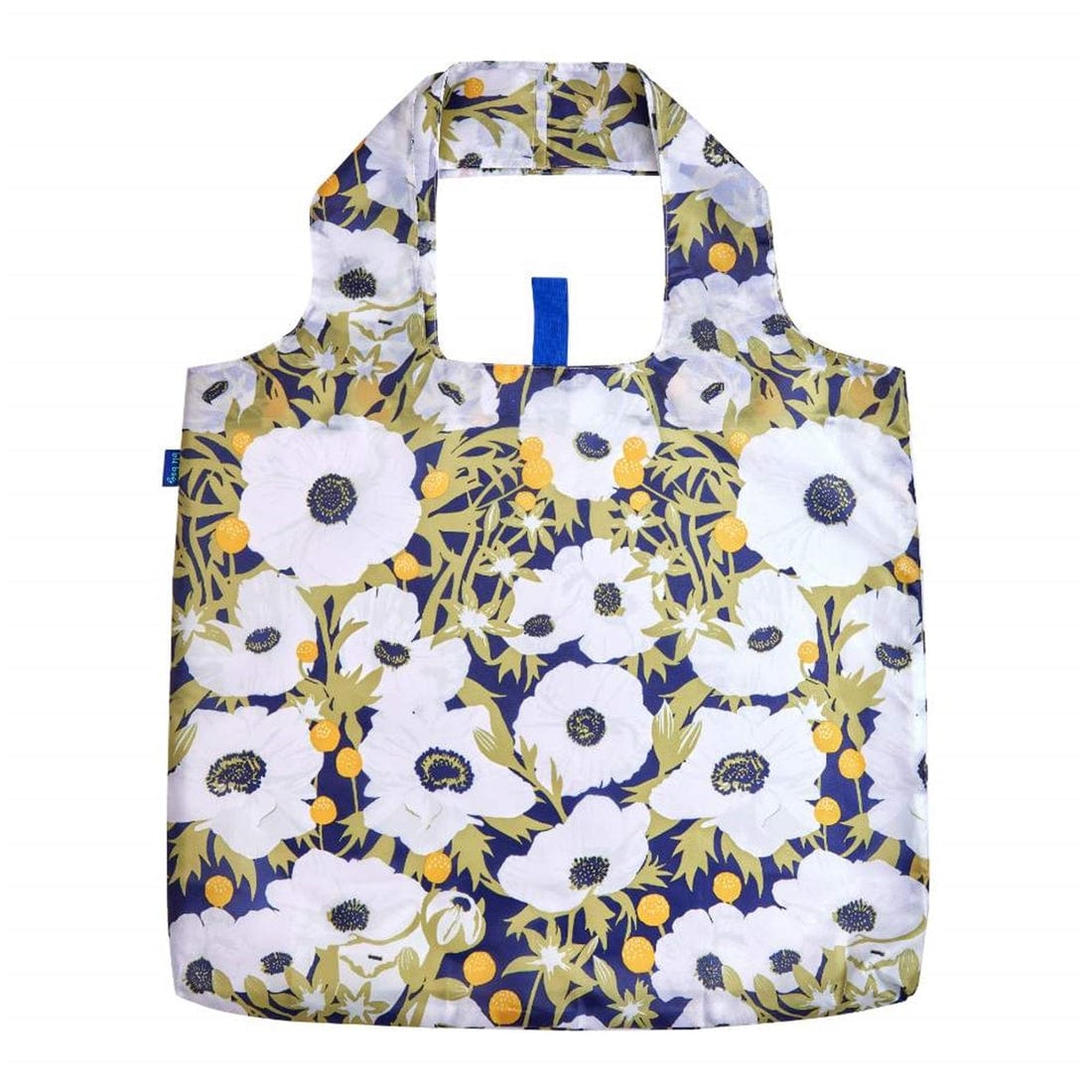 Rock Flower Paper Rock Flower Paper Anemone Poppy Blu Bag Reusable Shopper Tote - Little Miss Muffin Children & Home