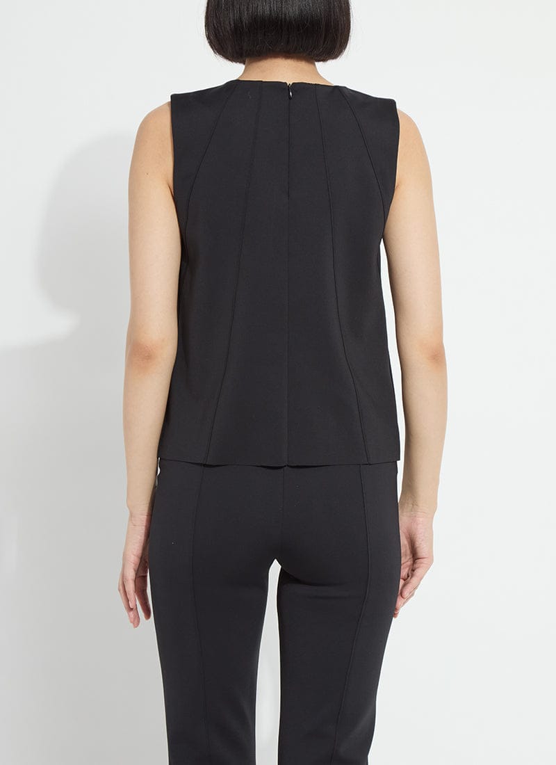 Lysse Lysse Spencer Neoprene Shell Tank in Black - Little Miss Muffin Children & Home