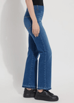 Premium Denim Relaxed Straight Leg Jeans in Authentic Wash by Lysse