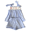 Lulu Bebe Seashell Smocked Julia Short Set - Little Miss Muffin Children & Home