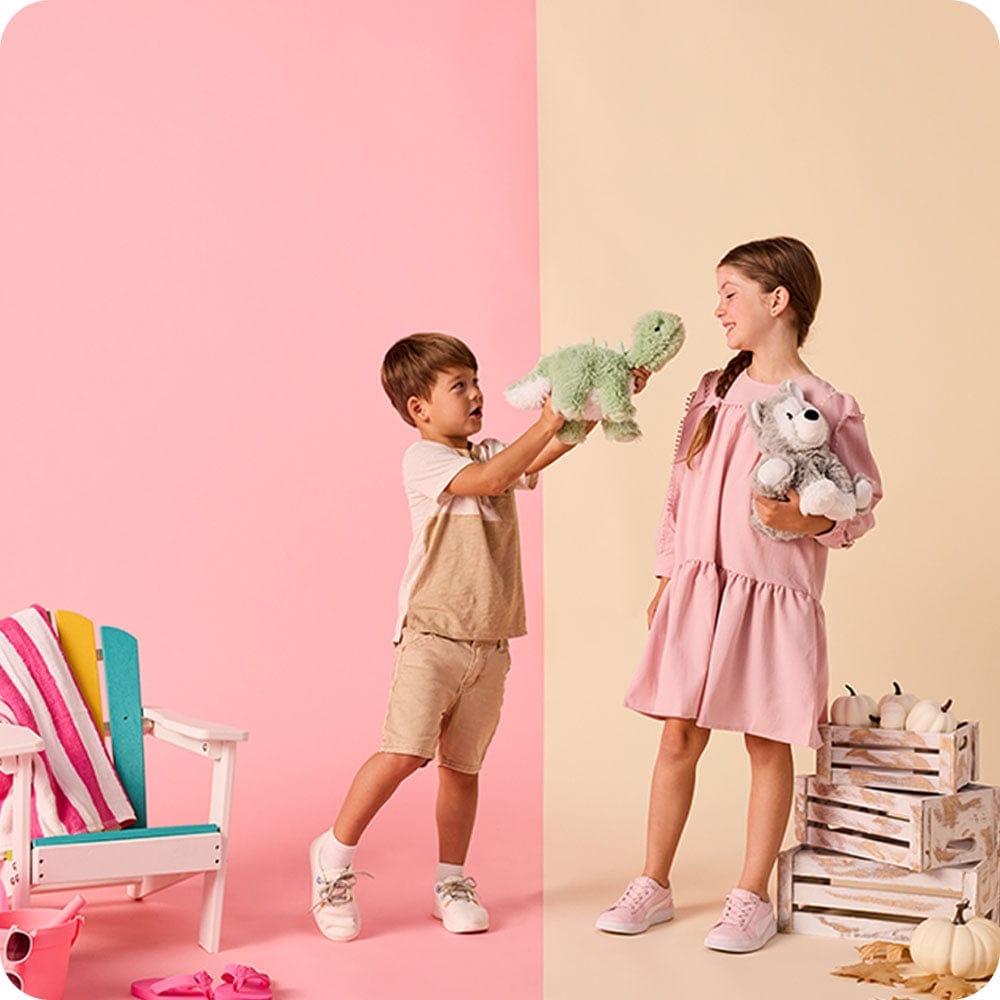 Warmies Green Long Neck Dinosaur Warmies - Little Miss Muffin Children & Home