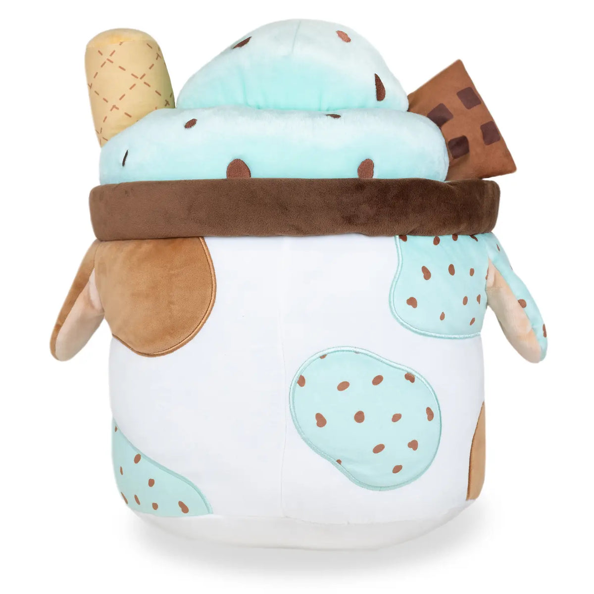 Cuddle Barn Hug Sized 17" Mint Chocolate Chip Mooshake Big Plush - Little Miss Muffin Children & Home