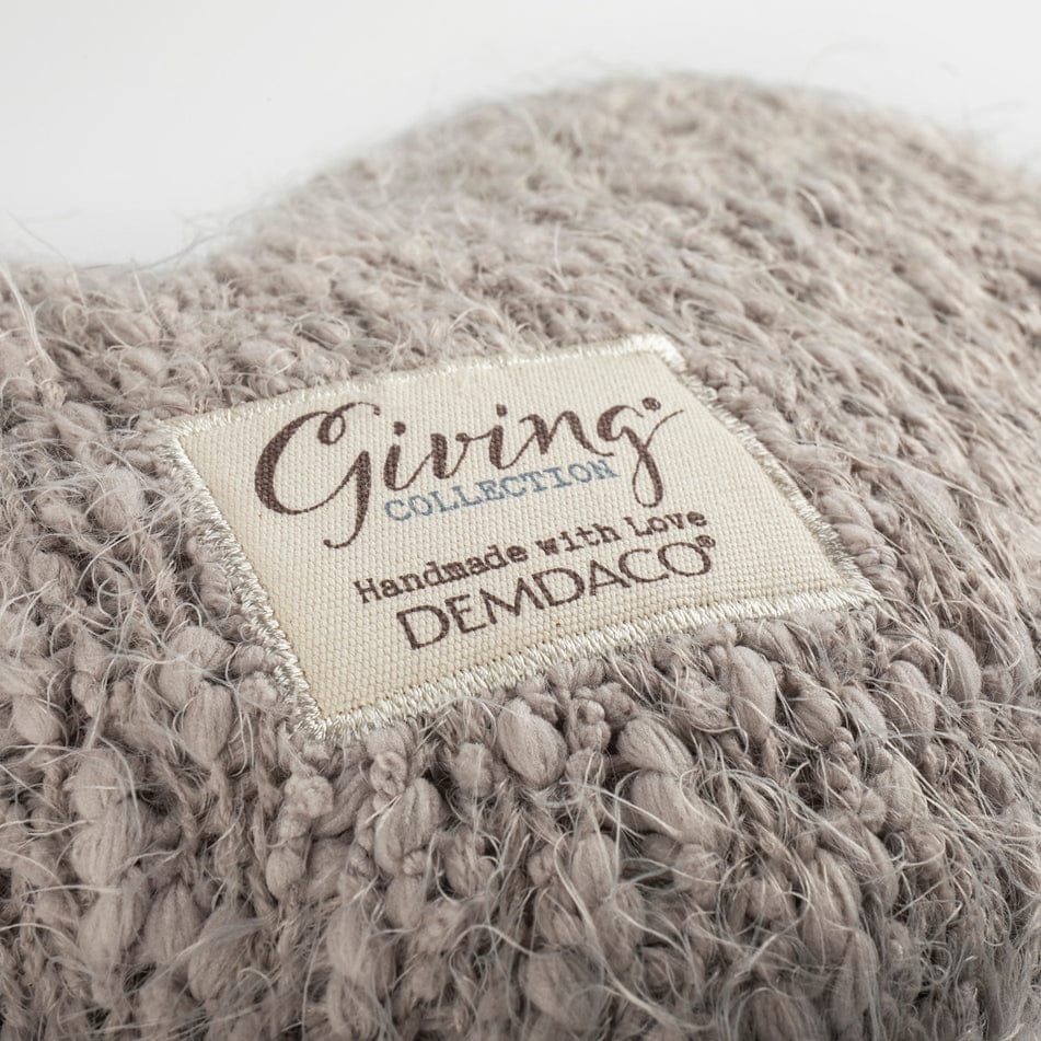 Demdaco The Taupe Giving Heart Weighted Pillow - Little Miss Muffin Children & Home