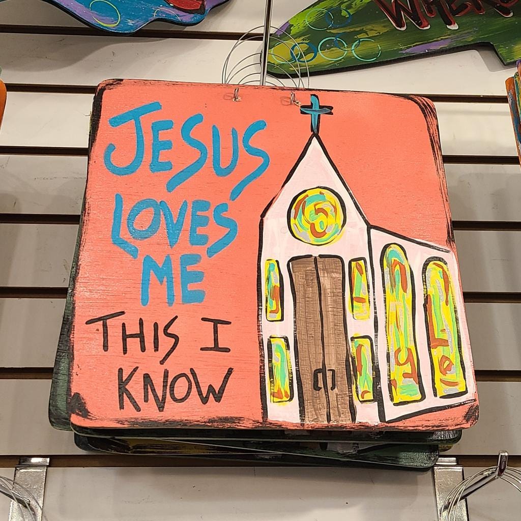 Toodle Lou Designs Toodle Lou Designs Jesus Loves Me - Little Miss Muffin Children & Home