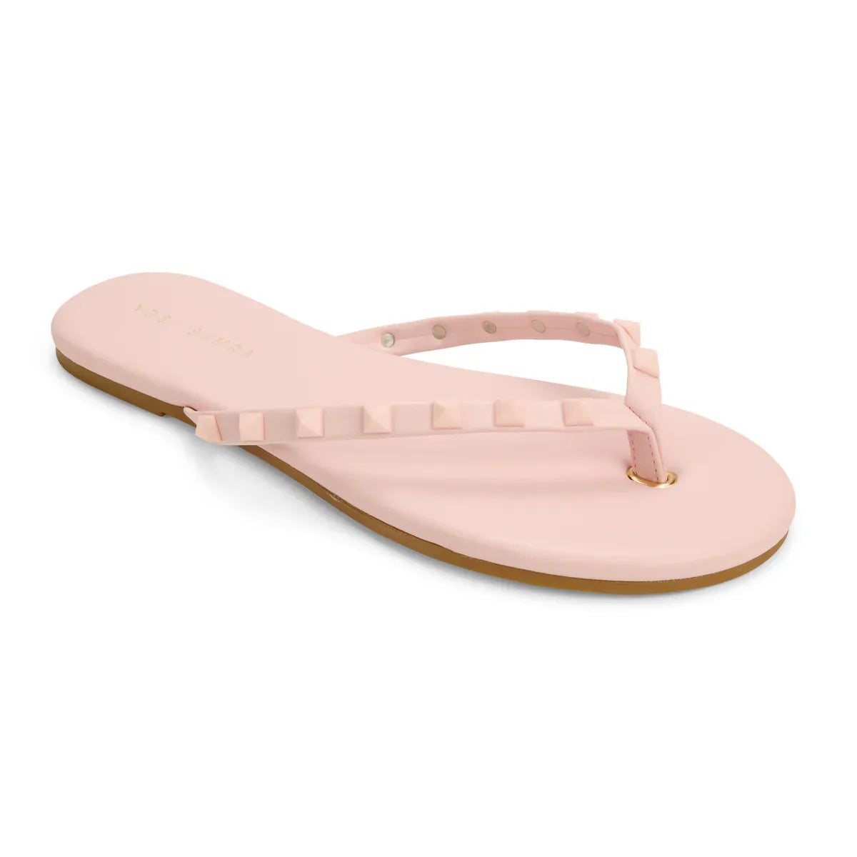 Yosi Samra Ballet Pink Rivington Stud Flip Flop - Little Miss Muffin Children & Home