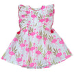 Flying Geese Quilts Freya Flamingo Dress - Little Miss Muffin Children & Home
