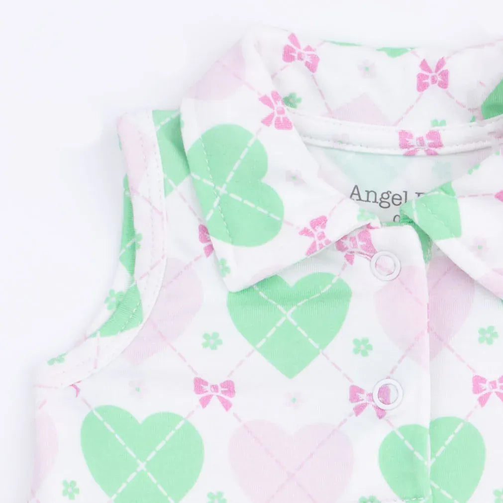 Angel Dear Heart Argyle Polo Tennis Dress - Little Miss Muffin Children & Home