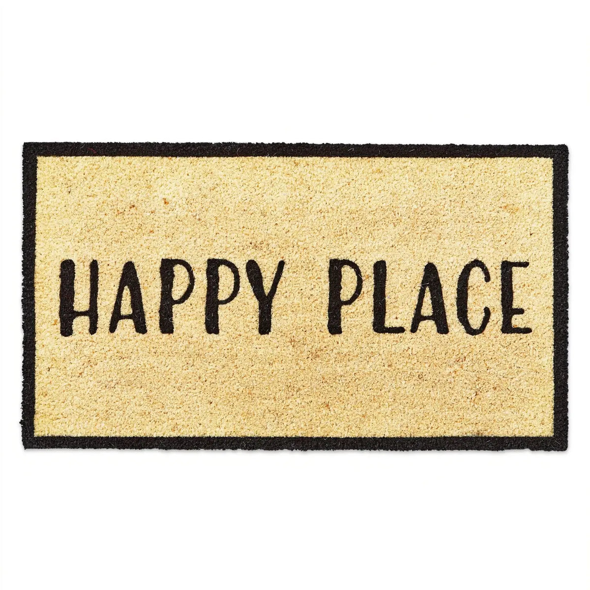tag Happy Place PVC Coir Door Mat - Little Miss Muffin Children & Home