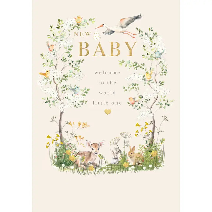 Notes & Queries Inc New Baby Forest Greeting Card Abacus - Little Miss Muffin Children & Home