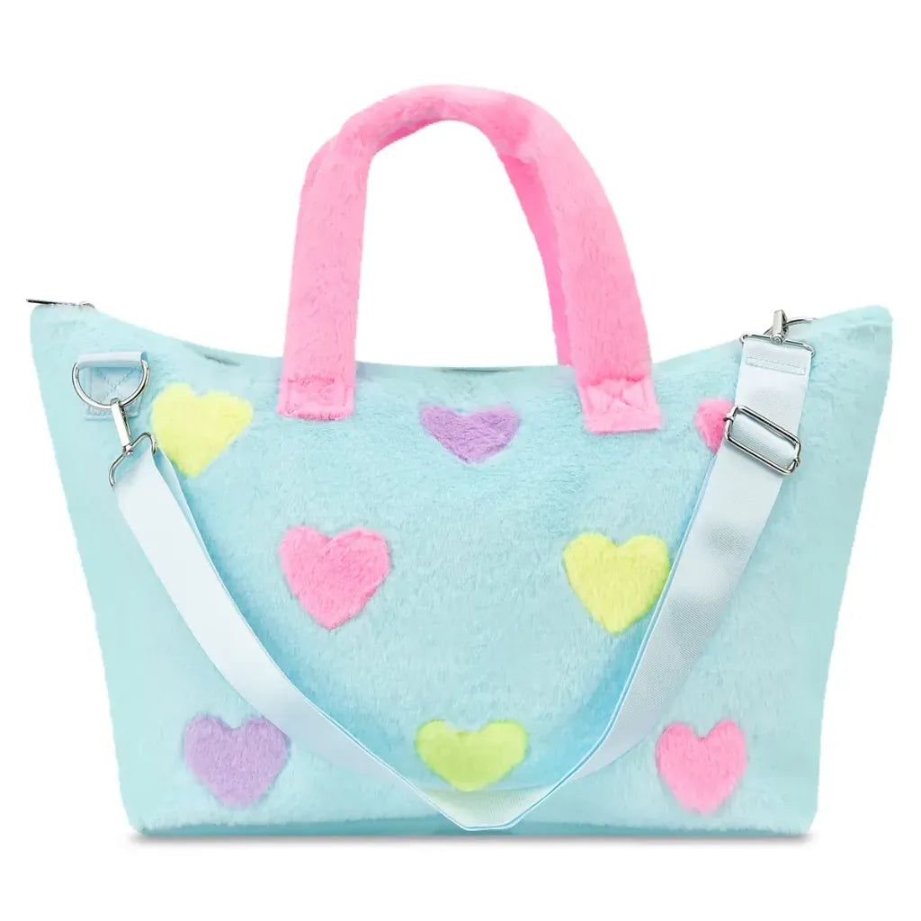iScream Hearts Color Block Overnight Bag - Little Miss Muffin Children & Home