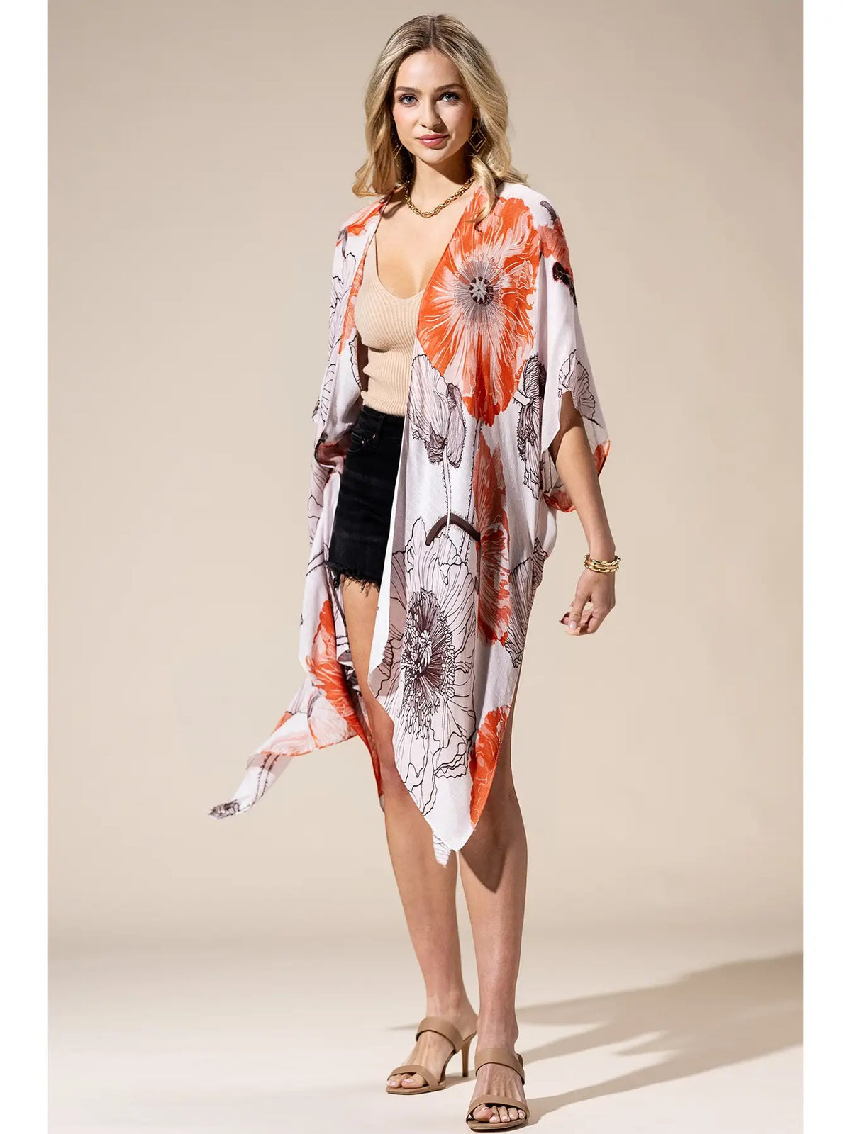 Urbanista Shirley Viscose Kimono - Little Miss Muffin Children & Home