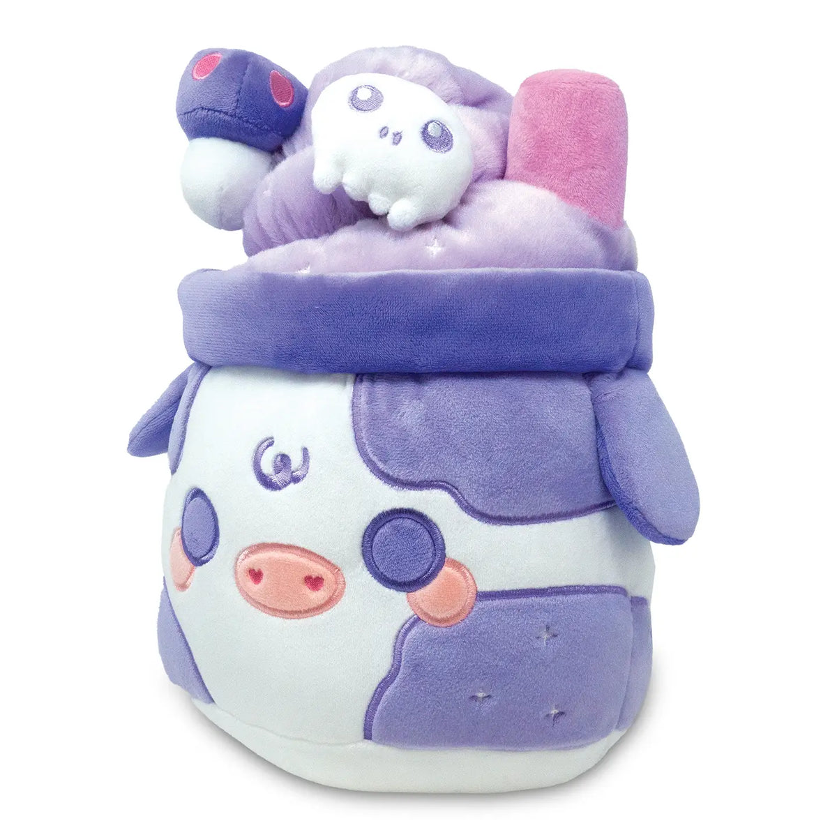 Cuddle Barn Witchy Brew Mooshake Soft Cute Fluffy Dessert Food Plushie - Little Miss Muffin Children & Home