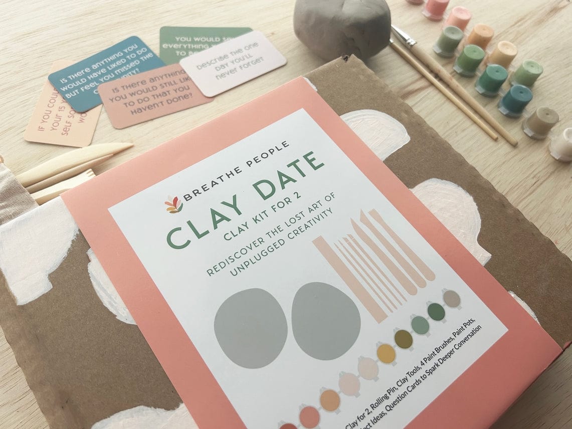 Breathe People Breathe People Deluxe Clay Date Activity Kit for Two - Little Miss Muffin Children & Home