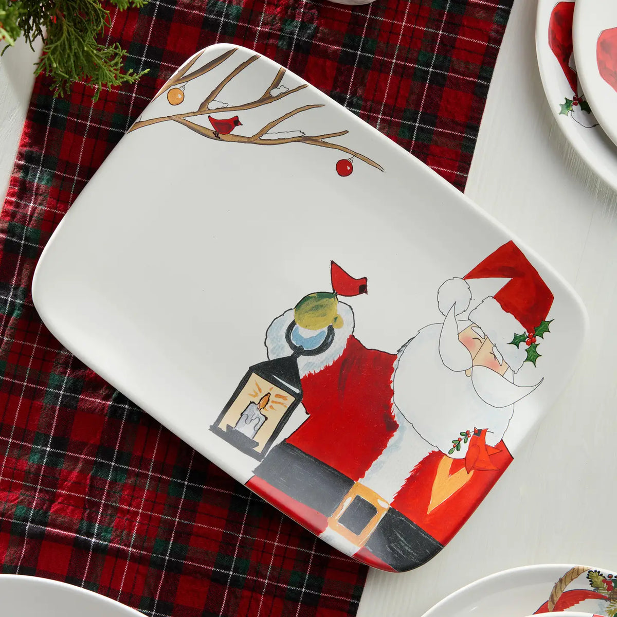 Certified International Santa Delight Rectangular Platter - Little Miss Muffin Children & Home