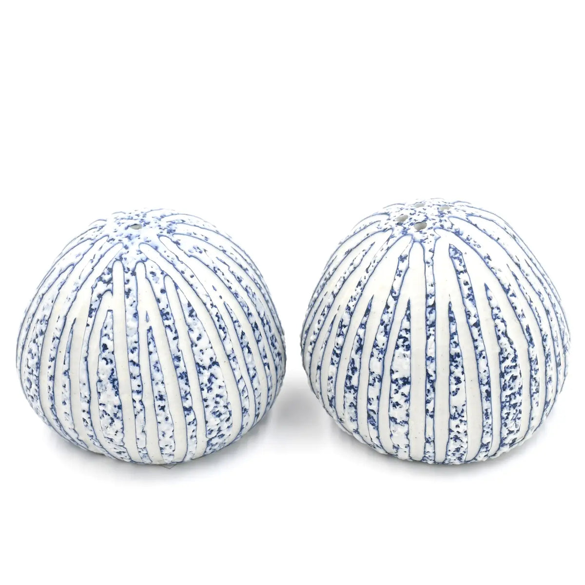 Art Floral Trading Pebble Handcrafted Porcelain Salt and Pepper Shaker Set - Little Miss Muffin Children & Home