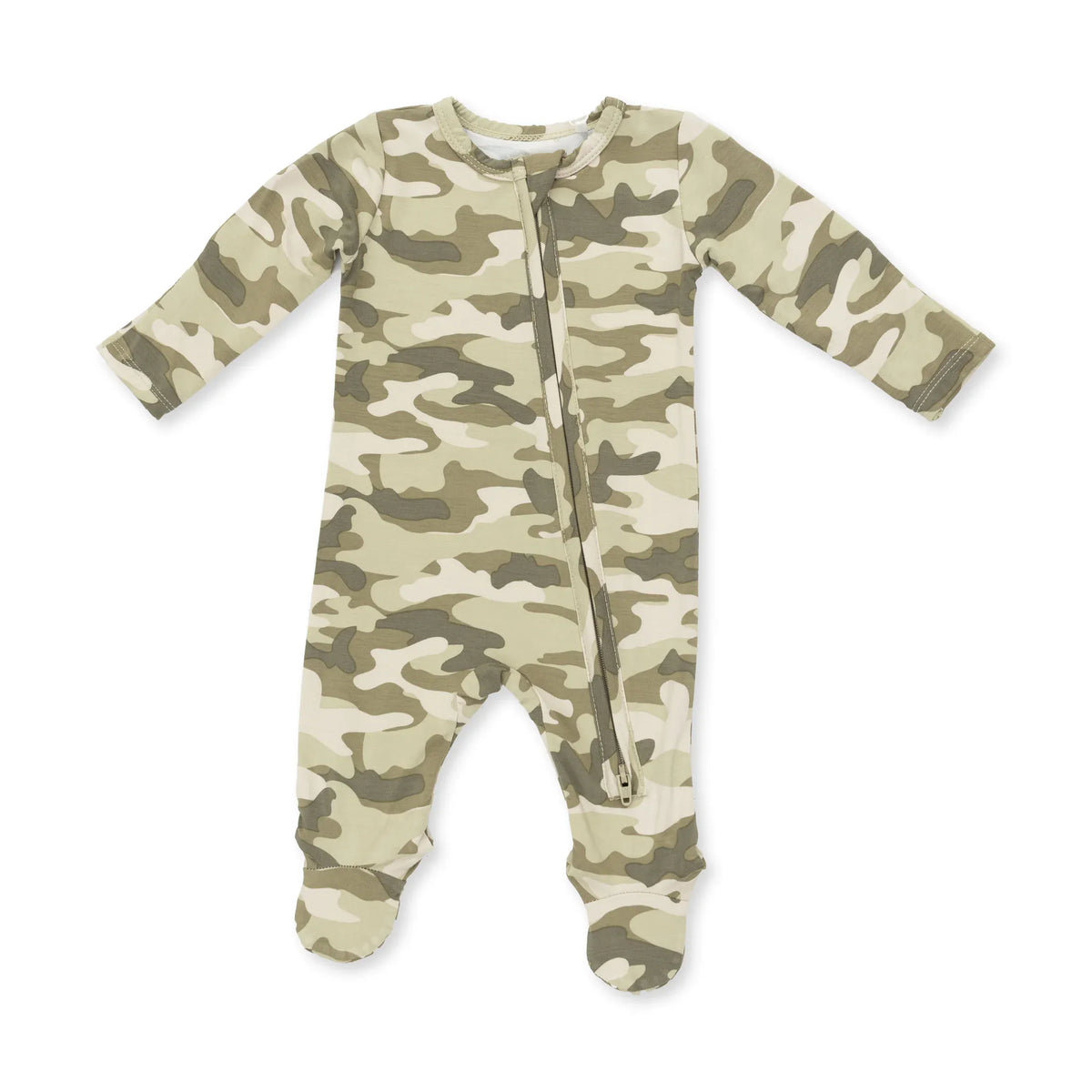 Angel Dear Camo 2 Way Zipper Footie - Little Miss Muffin Children & Home