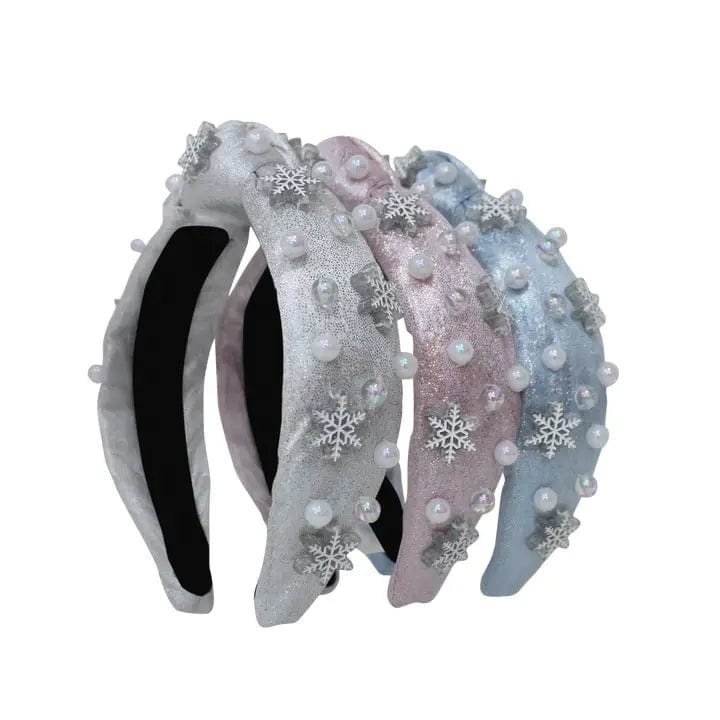 Bows Arts Bows Arts Snowflake Knot Headband - Little Miss Muffin Children & Home