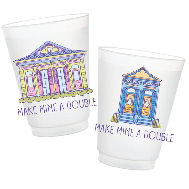 Southern Soiree Make Mine A Double Frosted Pearl Cups - Little Miss Muffin Children & Home