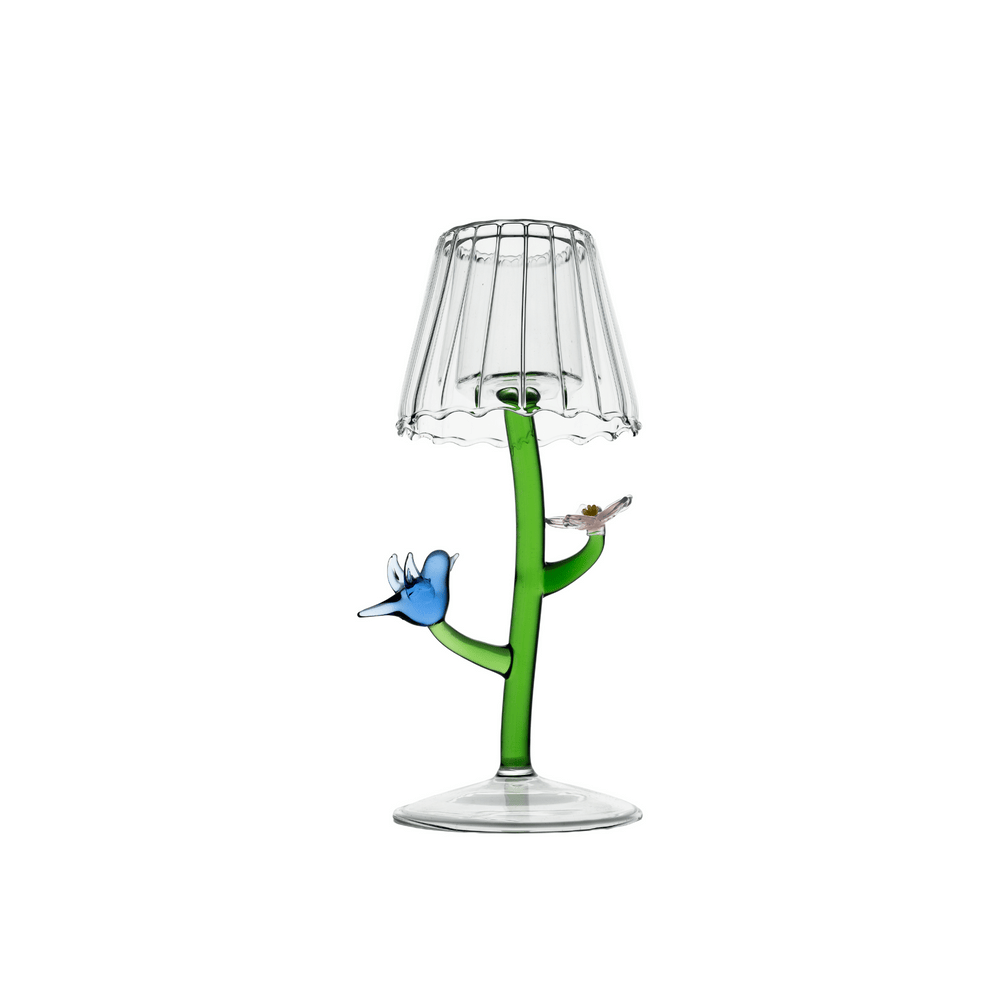 Abigail's Home Decor Firefly Tealight with Pink Flower & Blue Bird - Little Miss Muffin Children & Home