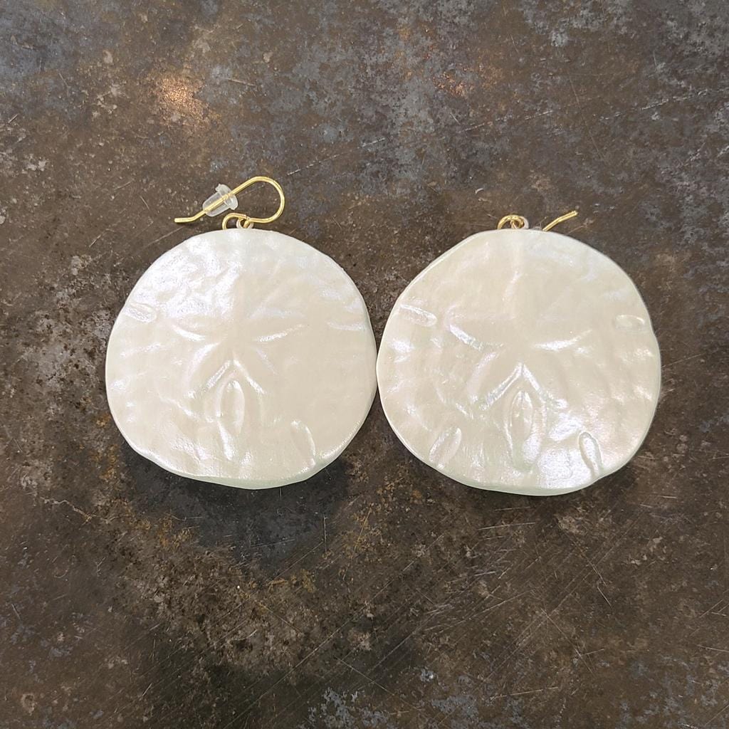 Carol Cassisa Carol Cassisa La Plage (Sanddollar) Earrings - Little Miss Muffin Children & Home