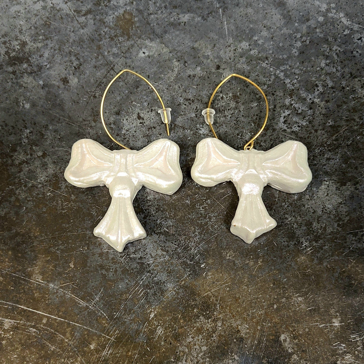 Carol Cassisa Carol Cassisa Bijou de Lauren Bow Earrings - Little Miss Muffin Children & Home