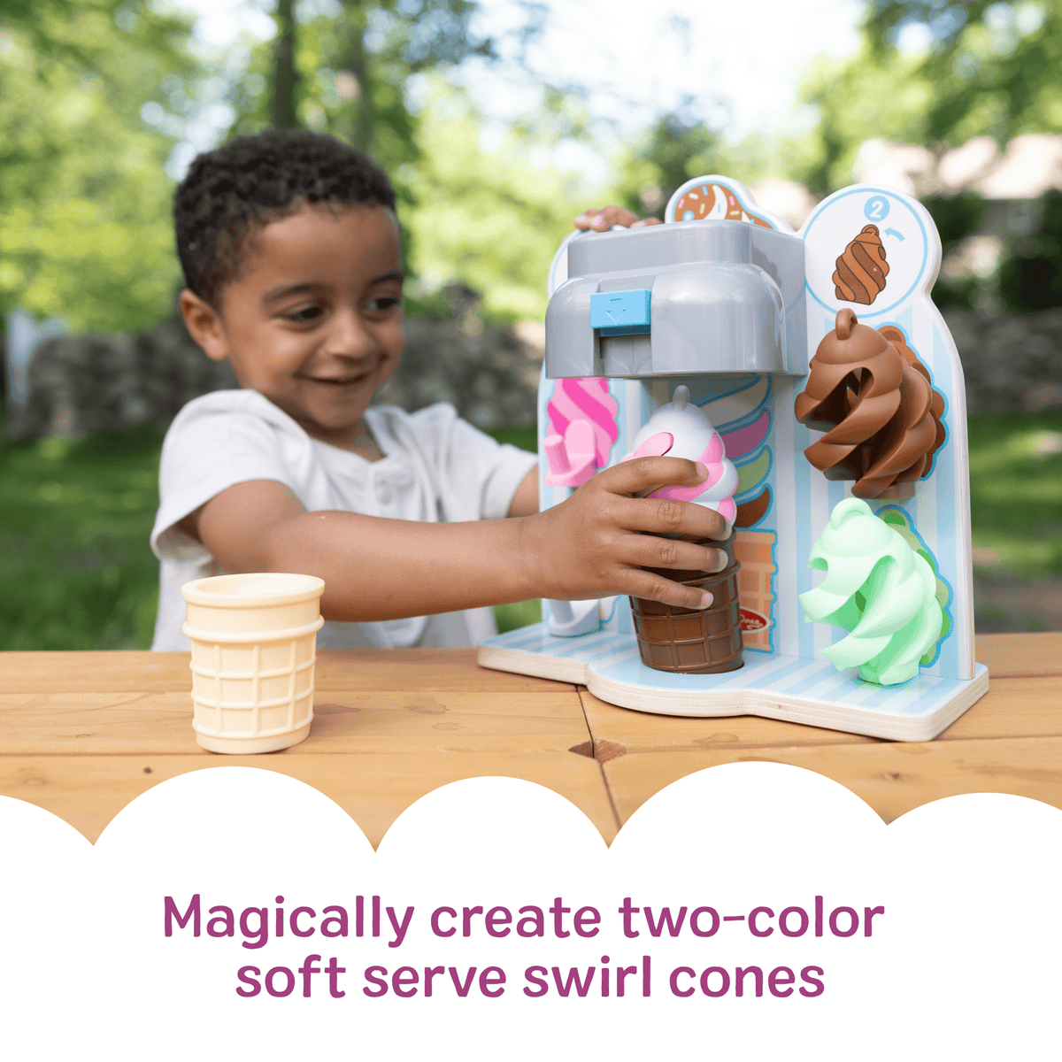 Melissa & Doug Swirl & Serve Ice Cream Play Set - Little Miss Muffin Children & Home