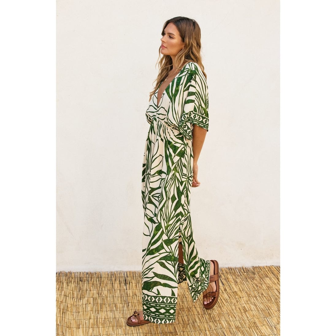 Dress Forum Take Me Away Double Plunge Maxi Dress - Little Miss Muffin Children & Home