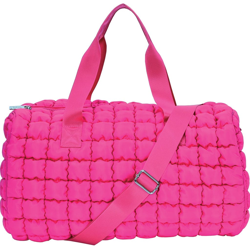 iScream iScream Pretty Pink Puffy Duffel Bag - Little Miss Muffin Children & Home