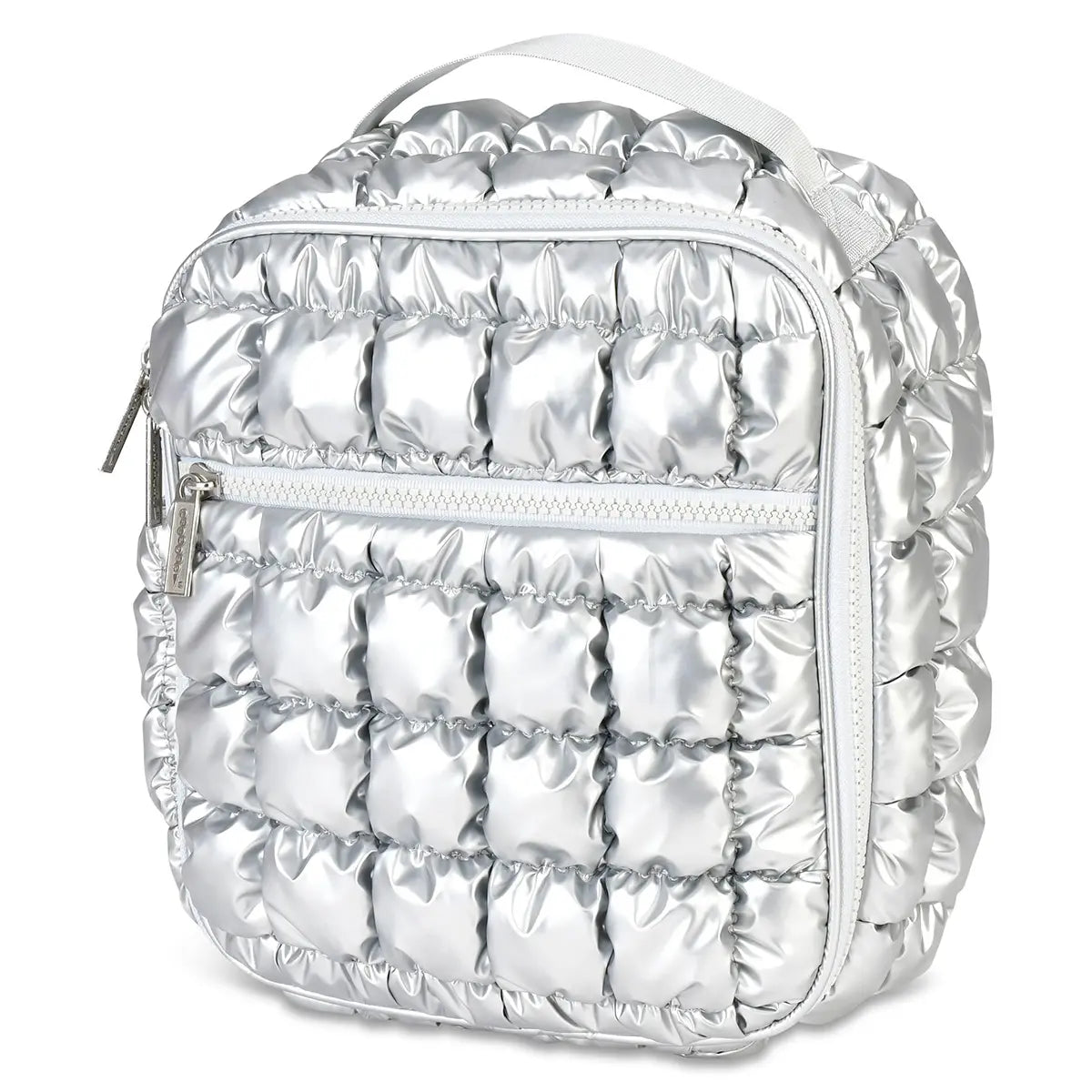 iScream Icy Silver Puffer Lunch Tote - Little Miss Muffin Children & Home