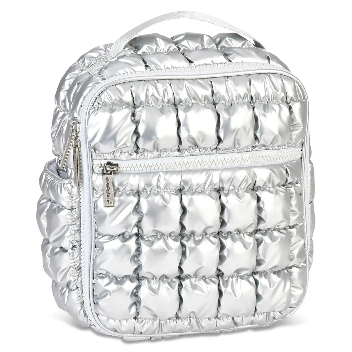 iScream Icy Silver Puffer Lunch Tote - Little Miss Muffin Children & Home