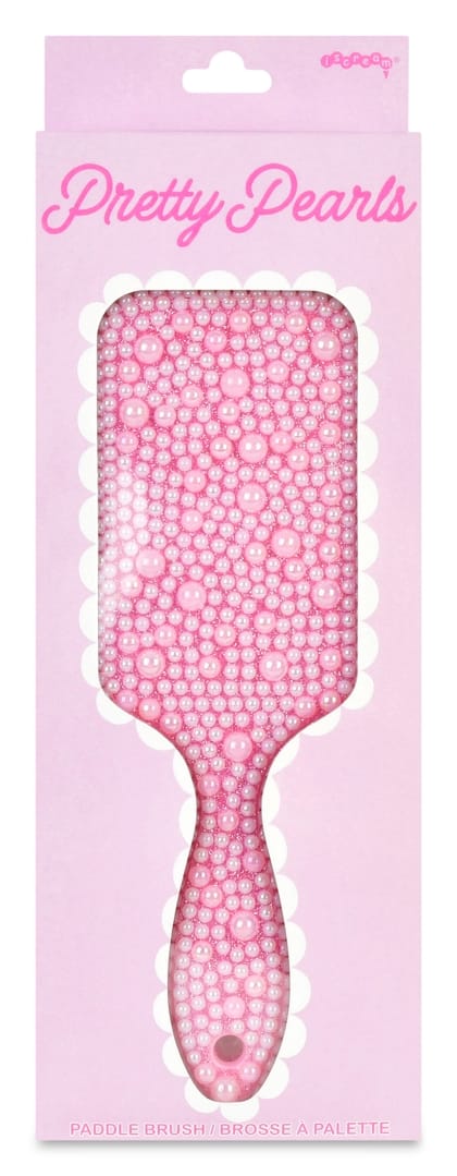 iScream Pink Pearl Hair Brush - Little Miss Muffin Children & Home