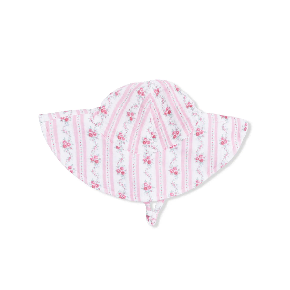 Angel Dear Winding Roses Stripe Wide Brim Sun Hat - Little Miss Muffin Children & Home