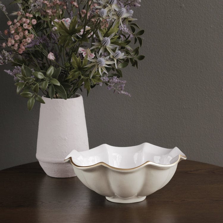 Beatriz Ball Encanto Devon Medium Bowl, Cream & White - Little Miss Muffin Children & Home