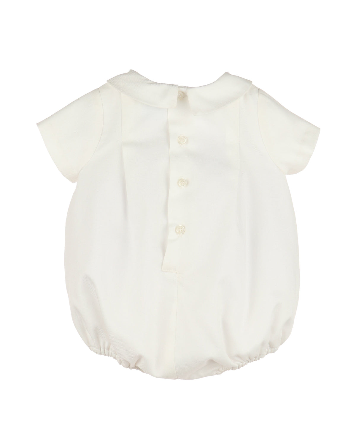 Casero & Associates Casero & Associates Pintucks Boy Bubble, Ivory - Little Miss Muffin Children & Home