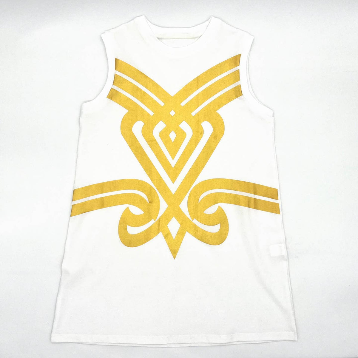 Blended Spirit Golden Girl Printed Shift Dress - Little Miss Muffin Children & Home
