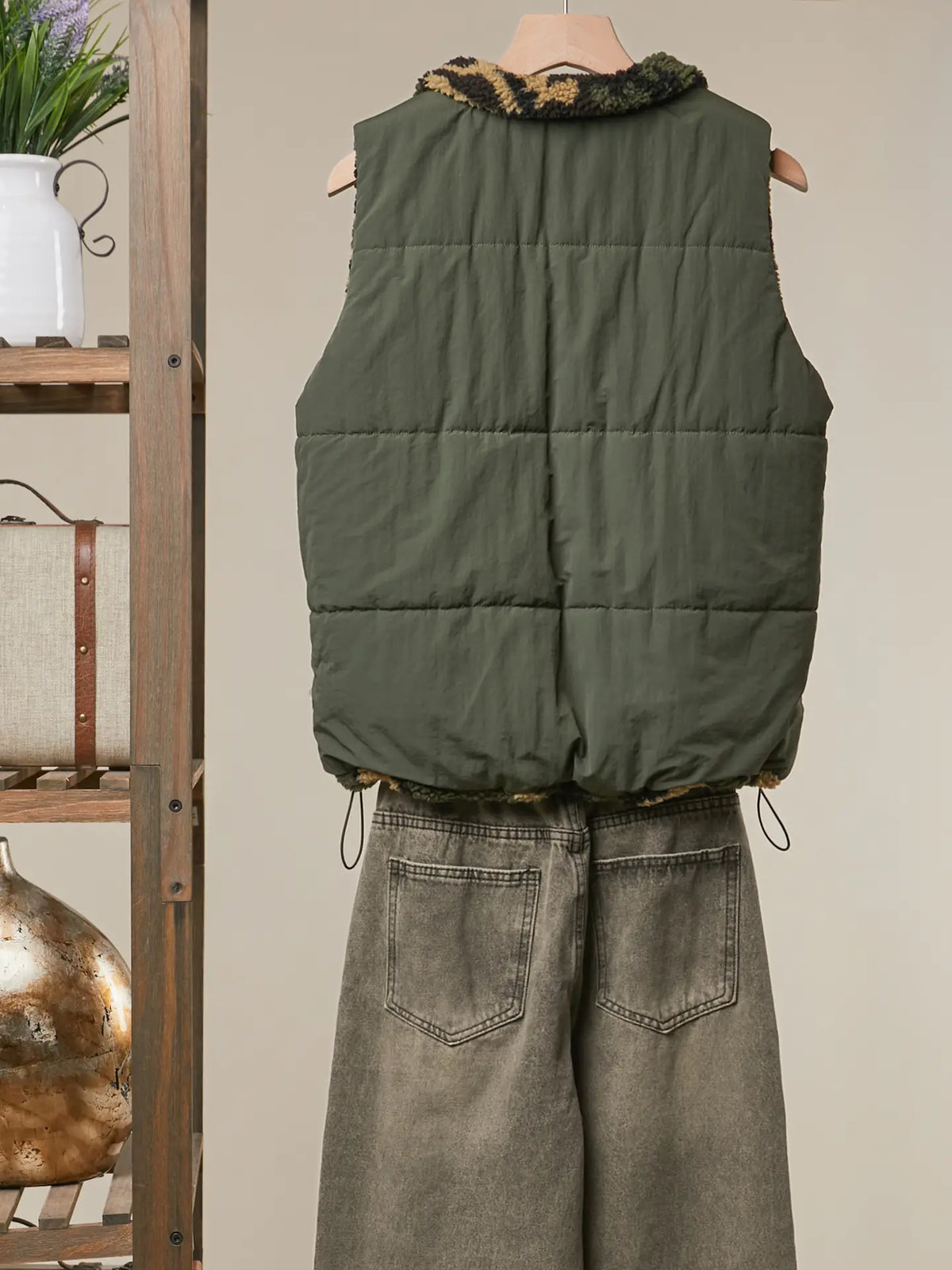Mello. Reversible Lined Puffer Vest with Zip Front - Little Miss Muffin Children & Home