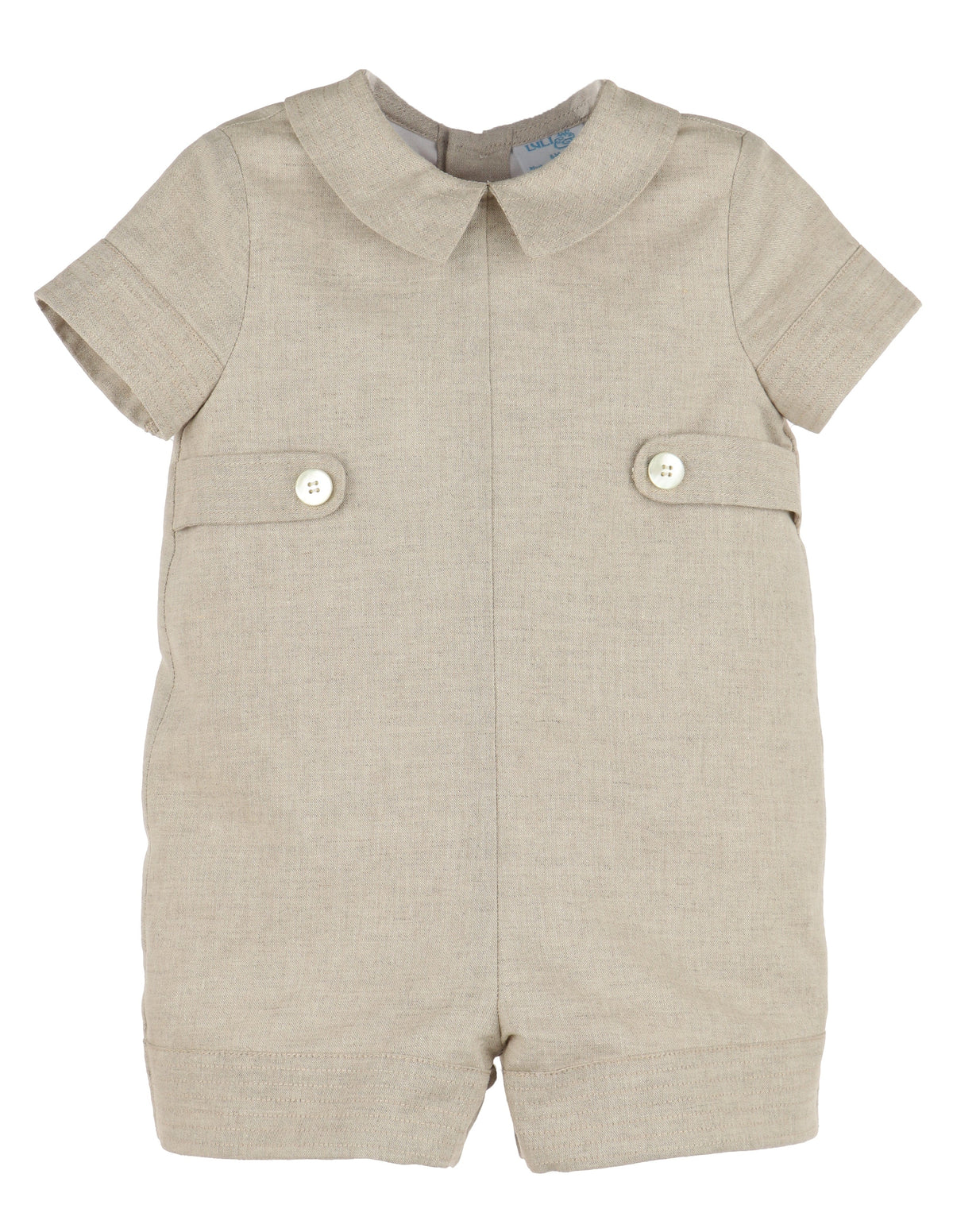 Casero & Associates Casero & Associates Linen Boy Bubble, Beige - Little Miss Muffin Children & Home