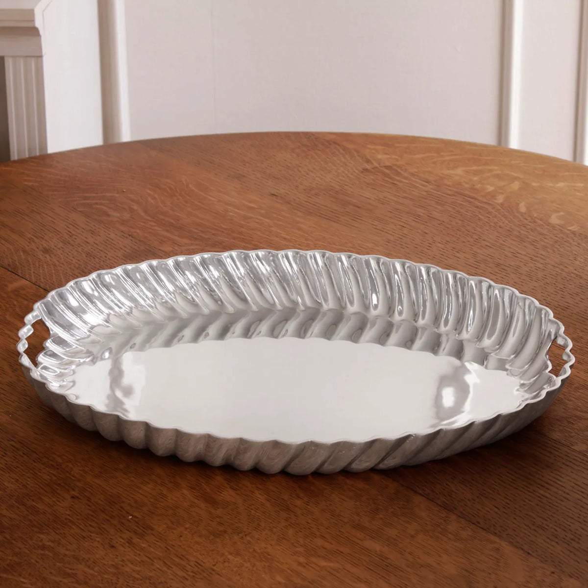 Beatriz Ball Vintage Swirl Oval Tray with Handles - Little Miss Muffin Children & Home