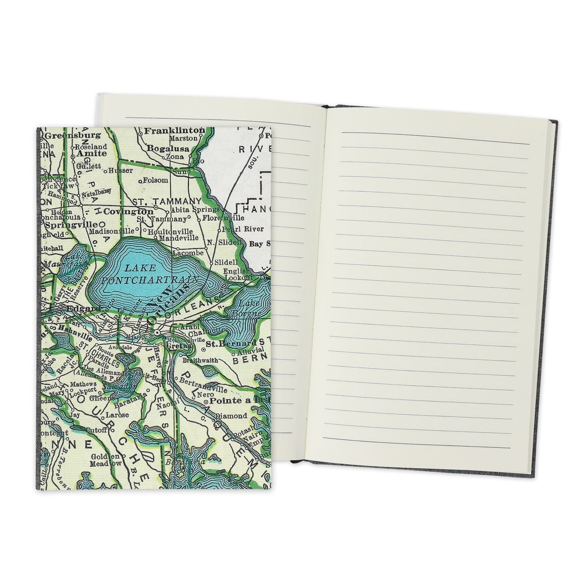 Daisy Mae Designs Daisy Mae Designs Color New Orleans Map Travel Journal Notebook - Little Miss Muffin Children & Home