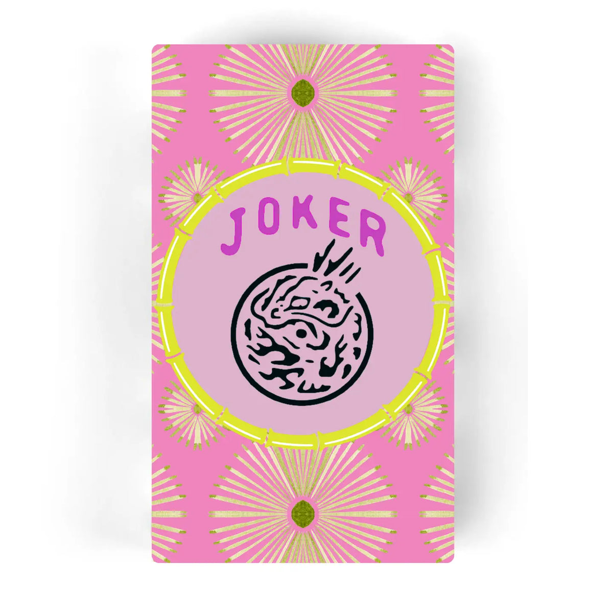 Fabuplates Mahjong Psych Joker 24ct 3-ply Guest Napkins - Little Miss Muffin Children & Home